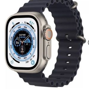Apple Watch Ultra GPS + Cellular Titanium Case with Ocean Band
